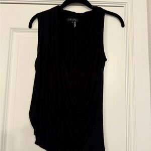 1. State Women's Black Drape Tank Top